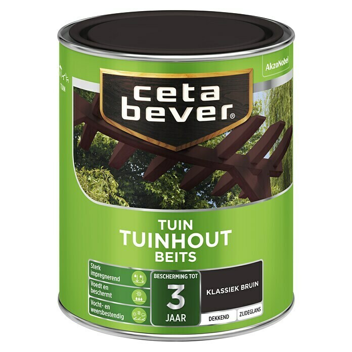 Cetabever Houtbeits (Klassiek bruin, 750 ml, Zijdeglans) | BAUHAUS