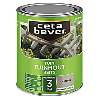 Cetabever Houtbeits (Licht grijs, 750 ml, Zijdeglans)