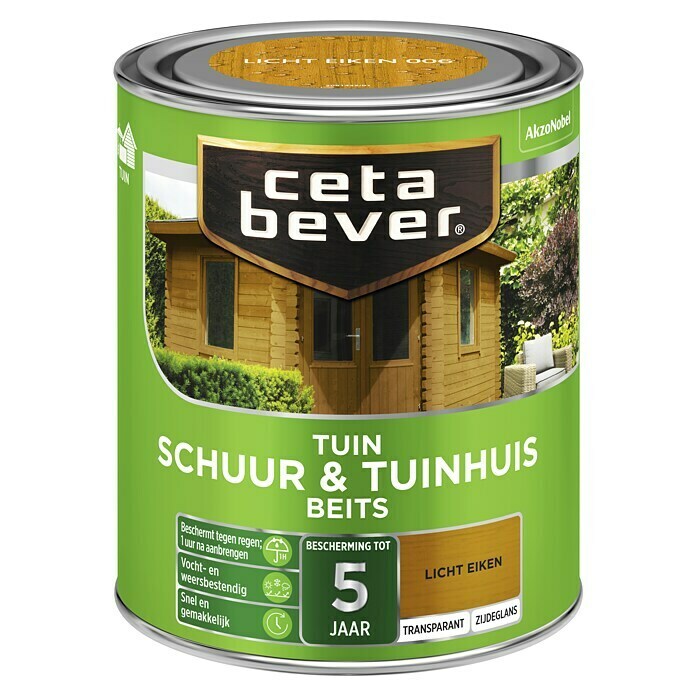 Cetabever Houtbeits (Licht eiken, 750 ml, Zijdeglans) | BAUHAUS