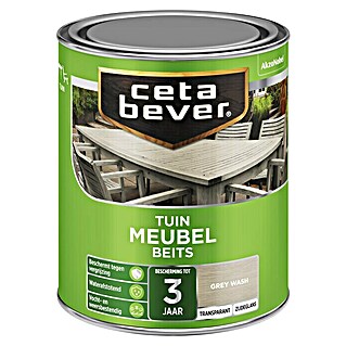Cetabever Houtbeits (Grey wash, 750 ml, Zijdeglans)