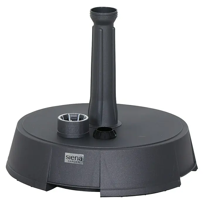 Schirmständer - Durchmesser: 40 cm, Für Rohrdurchmesser: 19 mm - 38 mm, 20 kg, Anthrazit - Der Siena Garden Sonnenschirmständer in Anthrazit bietet eine stabile Basis für Sonnenschirme. Ideal für Garten und Terrasse.