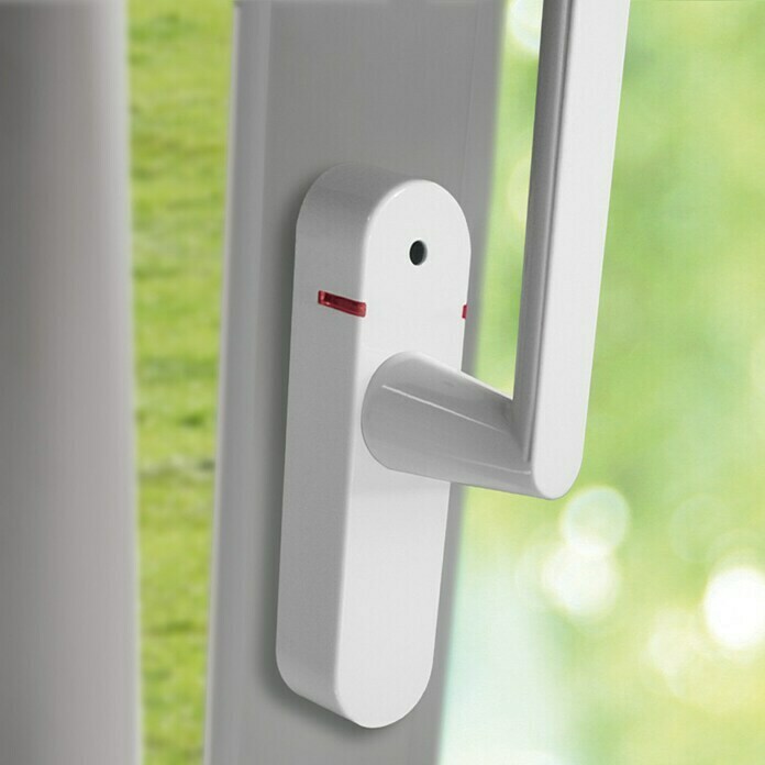 Schellenberg Smart Home Funk-Alarmgriff (DIN Anschlag: Links/Rechts, Weiß)