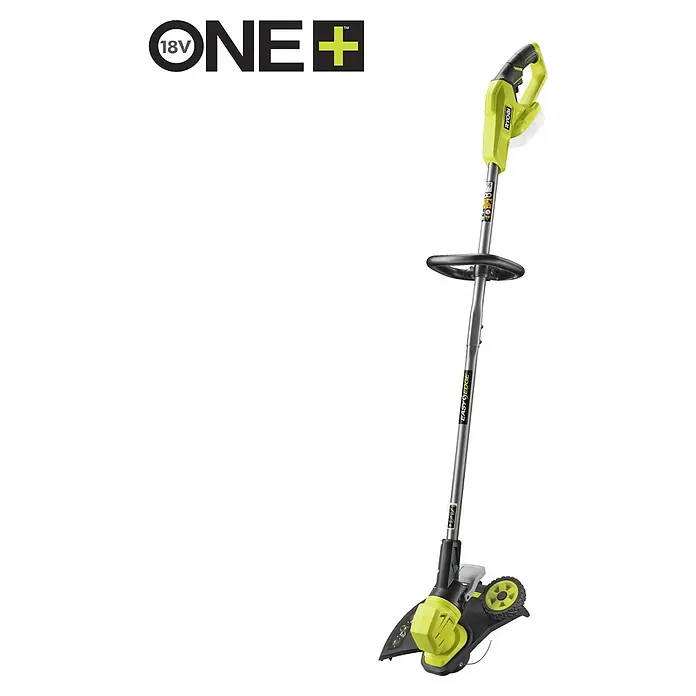 Ryobi ONE+ Akku-Rasentrimmer RY18LT33A - 18 V, Ohne Akku - Ryobi ONE+ Akku-Rasentrimmer für präzise Kantenschnitte und Rasenpflege im Garten. Kompaktes Design für einfache Handhabung.
