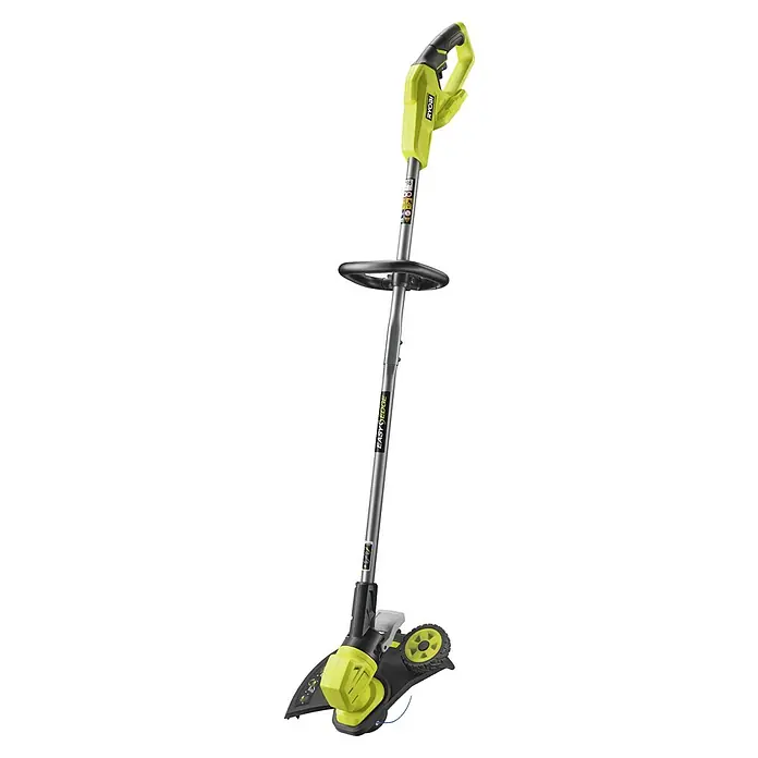 Ryobi ONE+ Akku-Rasentrimmer RY18LT33A - 18 V, Ohne Akku - Ryobi EasyEdge Rasentrimmer im Detail. Perfekt für präzise Kantenschnitte im Garten mit einem ergonomischen Design für komfortable Handhabung.
