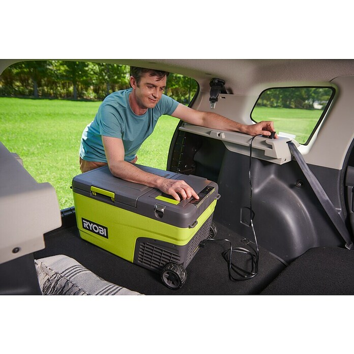 Ryobi ONE+ Akku-Kühlbox Hybrid RY18CB23A-0 (L x B x H: 72,5 x 42 x 49,5 cm, Fassungsvermögen: 23 l) | BAUHAUS