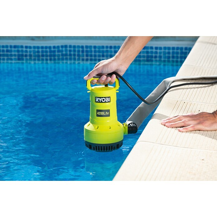 Ryobi ONE+ Bomba para aguas residuales (Capacidad de bombeo máx.: 4.200 l/h) | BAUHAUS