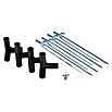 Windhager Winterschutzzelt Yukon (Luftpolsterfolie, L x B x H: 1,2 x 1,2 x 1,8 m) | BAUHAUS
