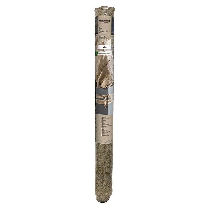 Windhager Jute-Gewebematte (Natur, L x B: 1 x 4 m, 200 g/m²) | BAUHAUS