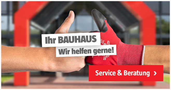 Bauhaus Serviceseite