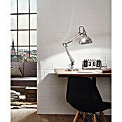 Eglo Tischleuchte Borgillio (40 W, L x B x H: 40 x 19 x 71 cm, Chrom, E27) | BAUHAUS
