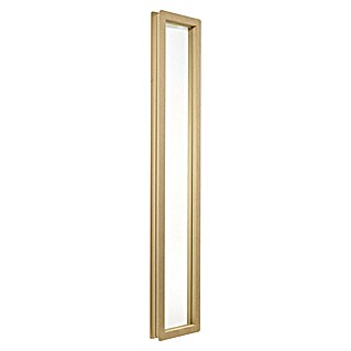 Mottez Ojo de buey (MDF, Natural, Óptica del vidrio: Vidrio transparente, 121 x 23 cm, Rectangular)