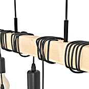 Eglo Townshend Viseća svjetiljka (6 x 60 W, Crna, Visina: 110 cm)