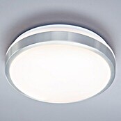 Eglo Zidna i stropna LED svjetiljka (22 W, Bijelo / srebrno, Ø x V: 32,5 x 5,5 cm)