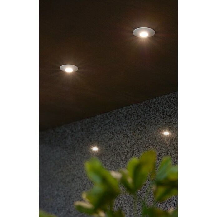 Eglo Uugradbena LED svjetiljka (3 x 1 W, Topla bijela, Promjer: 3,2 cm, Bijelo)