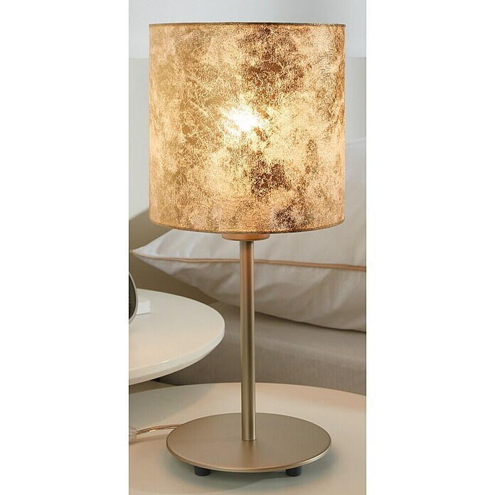 Eglo Viserbella Tischleuchte (60 W, Gold, Höhe: 40 cm)