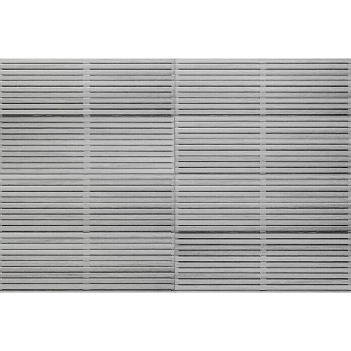 Wandfliese Spa Perla Dekor (30 x 90 cm, Grau, Matt) | BAUHAUS