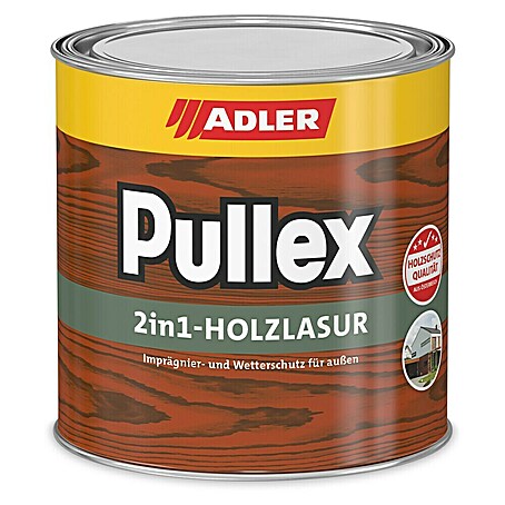 Adler Holzlasur Pullex 2in1 (Lärche, 2,5 l, Matt)