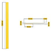 Schellenberg Flachleiste (1,5 m x 50 mm x 2,5 mm, Weiß) | BAUHAUS