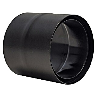 Adaptador para tubo (Diámetro: 120 mm - 130 mm, Estufas de leña, Negro)
