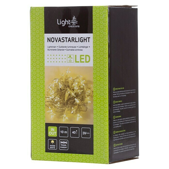 Globall Concept LED-Lichterkette Novastarlight