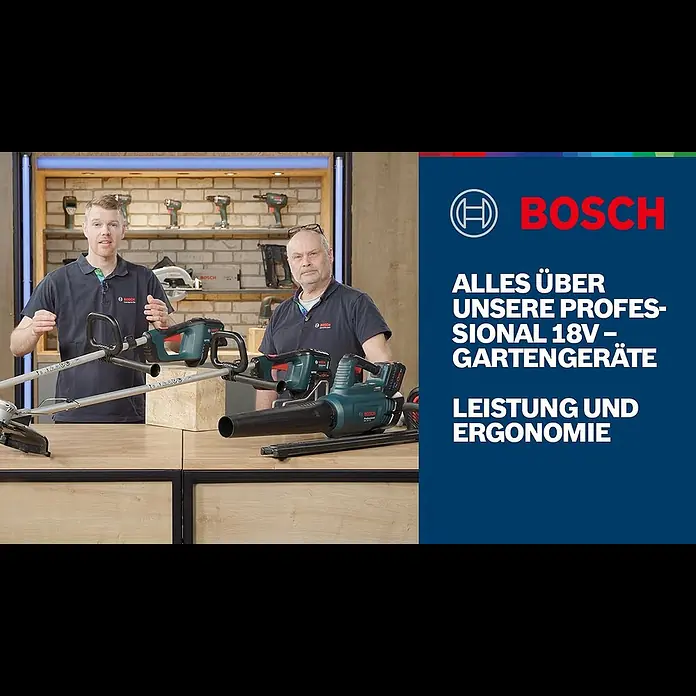 Bosch Professional AMPShare 18V Akku-Rasentrimmer GRT 18V-33 - 18 V, Ohne Akku - Erklärvideo