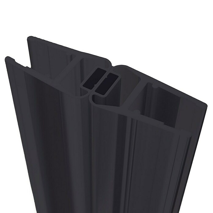 GEO Dichtprofil 180° (Magnetdichtungen, Kunststoff, Schwarz, 1 Stk.) | BAUHAUS