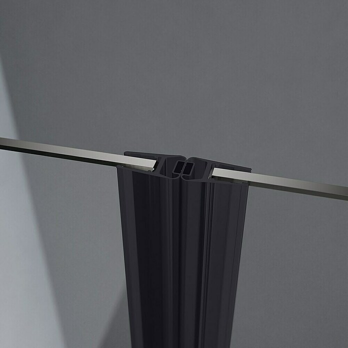 GEO Dichtprofil 180° (Magnetdichtungen, Kunststoff, Schwarz, 1 Stk.) | BAUHAUS