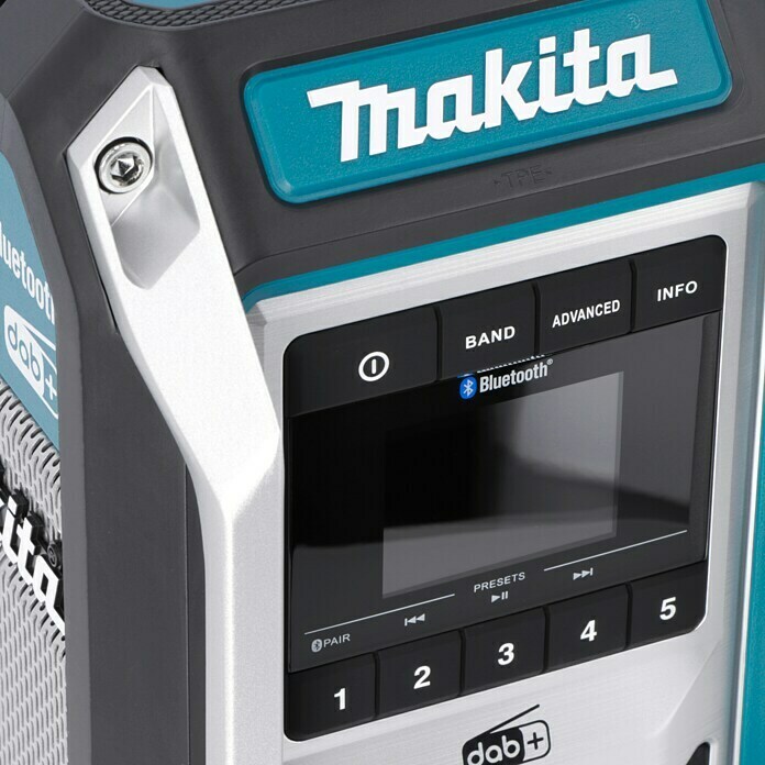 Makita DMR115  Akku-Radio DMR115 mit Bluetooth und USB Anschluss