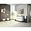 VitrA Sento Badmöbel-Set Sento (Gesamtbreite Badmöbel: 130 cm, Weiß, Matt) | BAUHAUS