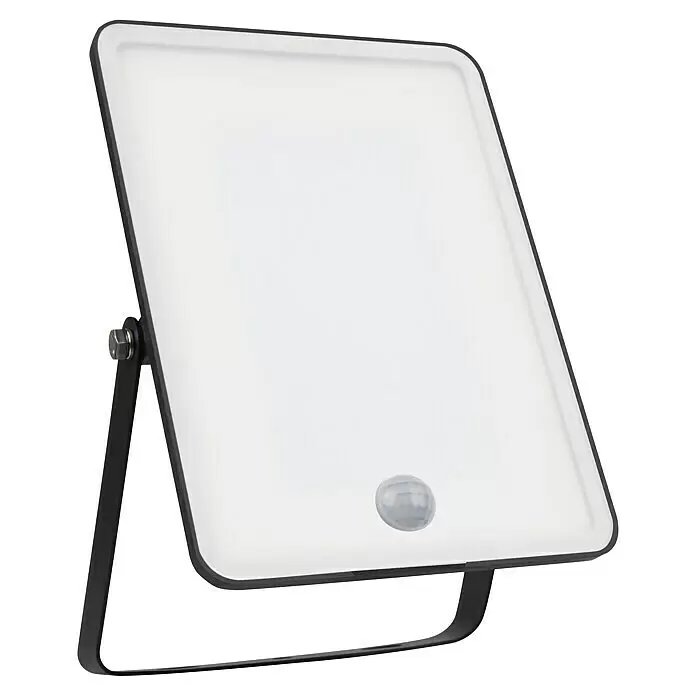 Ledvance LED-Strahler Floodlight Essential Sensor50 W, L x B x H: 23,8 x 16,1 x 3,4 cm, Schwarz, Tageslichtweiß, Mit Sensor
