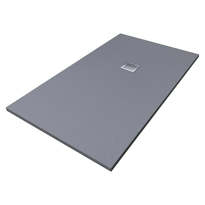 Camargue Duschwanne Brooklyn (L x B: 180 x 70 cm, Mineralguss, Grau) | BAUHAUS