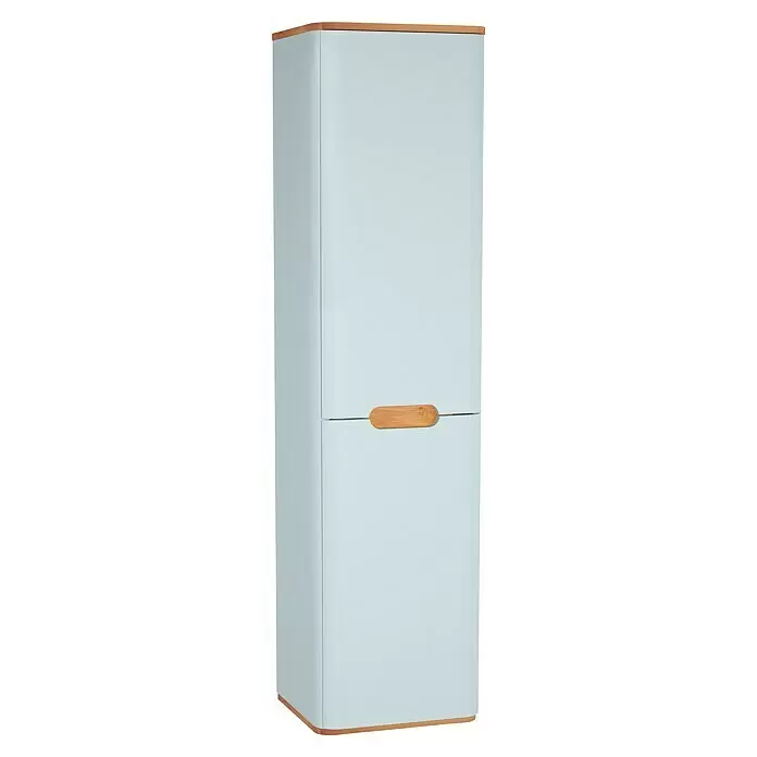 VitrA Sento Badmöbel-Set - 63 cm, Weiß, Ohne Wäschekorb - Diagonale Ansicht