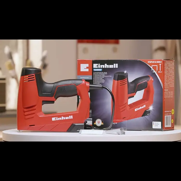 Einhell Elektrotacker - Klammertiefe: 6 mm - 14 mm - Einhell Elektrotacker