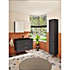 Camargue Aurinia Hochschrank (35 x 32 x 176 cm, Anthrazit, DIN Anschlag: Links) | BAUHAUS