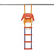 Escalerilla de emergencia (114 x 26 cm, Número de niveles: 4 escalones, Plástico)