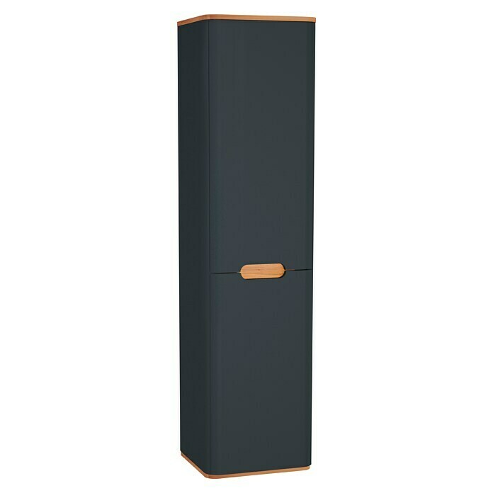 VitrA Sento Hochschrank (B x T x H: 40 x 35 x 157,5 cm, Anthrazit, Anschlag: Links) | BAUHAUS