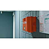 Leina-Werke Erste-Hilfe-Koffer Quick (DIN 13157, Mit Wandhalterung, Orange)