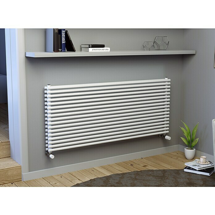 Ximax Raumheizkörper Gamba Slim Duplex (B x H: 120 x 61 cm, Wärmeleistung bei Vorlauftemperatur von 75 °C (D: 50): 1.290 W) | BAUHAUS