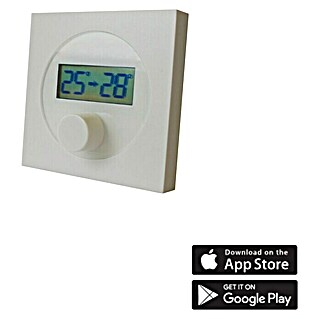Ximax Funk-Heizkörperthermostat (Weiß, L x B x H: 90 x 90 x 40 mm)