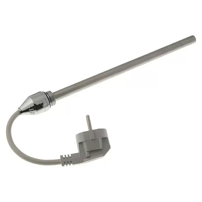 Ximax Heizstab Typ 1 - 900 W, Chrom, Stecker - Diagonale Ansicht