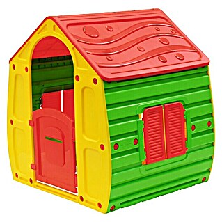 Caseta infantil Magic (L x An x Al: 102 x 90 x 109 cm, Verde manzana)