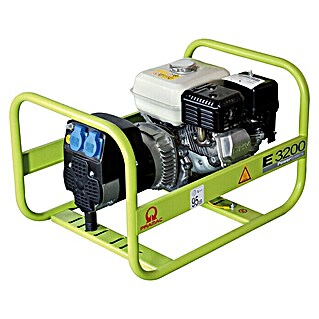 Pramac Stromerzeuger E 3200 SHI (2.200 W, Tankvolumen: 3,1 l, Betriebsdauer: 2,65 h bei 100 % Last)