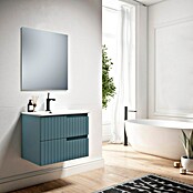 Conjunto de mueble de baño Claire (Ancho total del mueble de baño: 60 cm, Azul, Mate) | BAUHAUS
