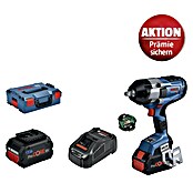 Bosch Professional AMPShare 18V Akku-Drehschlagschrauber GDS 18V-1000 C (18 V, 2 Akkus, 8 Ah, 1.000 Nm, Inkl. Bluetooth Low Energy Modul GCY 42) | BAUHAUS