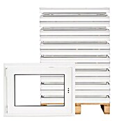 Solid Elements Ventana para sótano (An x Al: 80 x 60 cm, Apertura según normativa: Derecha) | BAUHAUS