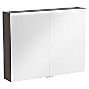 Camargue Aurinia LED-Spiegelschrank (B x H: 80 x 62 cm, Mit Beleuchtung, Holz, Anthrazit) | BAUHAUS