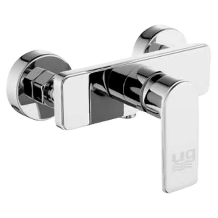 Universal de Grifería Yangtse Grifo monomando de ducha - Cromo, Resplandeciente - Grifo cromado para baño o cocina, con líneas limpias y diseño moderno. Un detalle elegante para cualquier hogar.