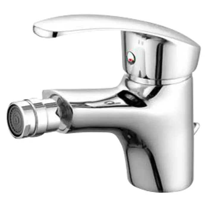 Universal de Grifería Murray Grifo monomando de bidé - Cromo, Brillante - Moderno grifo de bidé cromado con palanca y cabezal de ducha, ideal para el baño.
