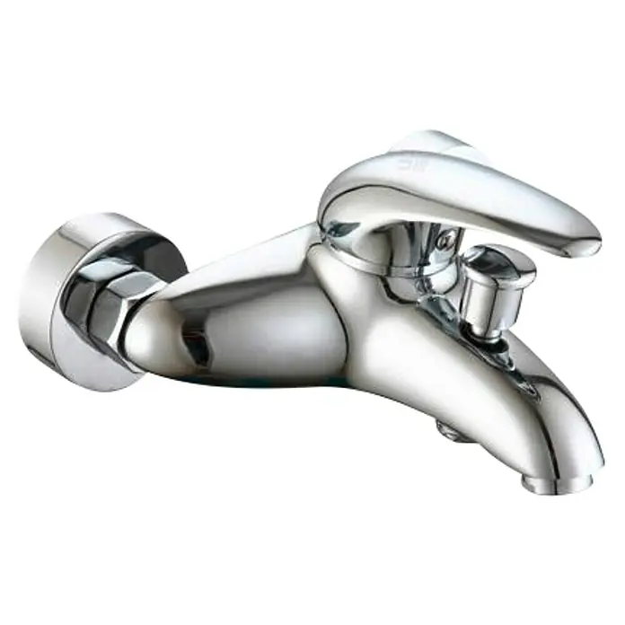 Universal de Grifería Tamesis Grifo monomando de bañera - Cromo, Brillante - Grifo monomando cromado para baño o cocina. Diseño elegante para instalaciones sanitarias modernas.