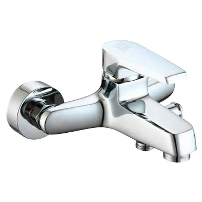 Universal de Grifería Sil Grifo monomando de bañera - Cromo, Brillante - Grifo cromado brillante con diseño moderno. Ideal para baño o cocina, robusto y elegante.